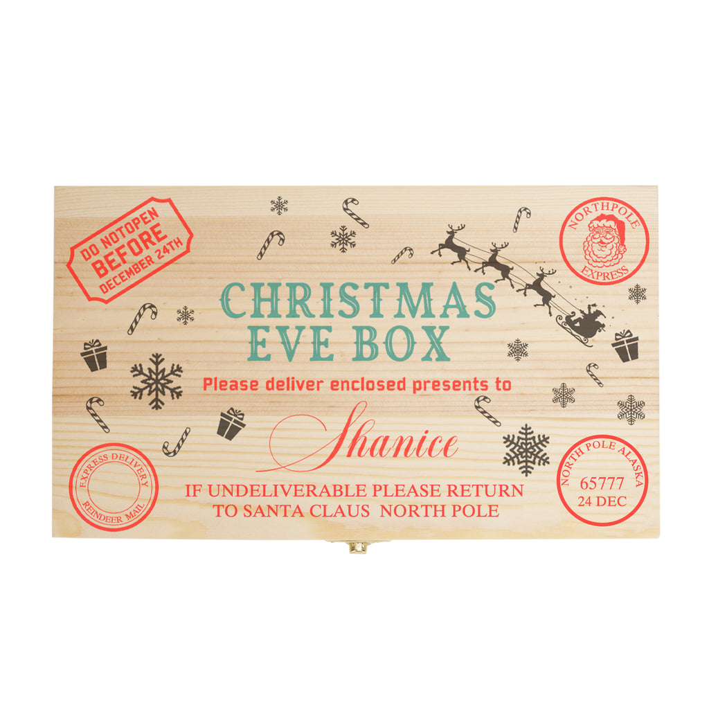 圣诞木箱