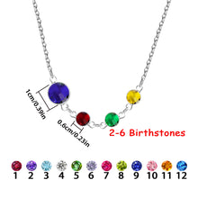 Load image into Gallery viewer, birthstone necklace