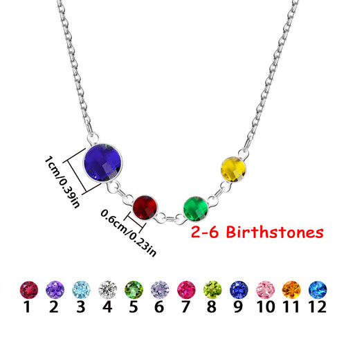 birthstone necklace