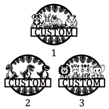 Load image into Gallery viewer, 动物铁艺