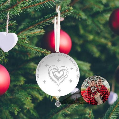 圣诞树圆形挂饰