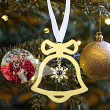 Load image into Gallery viewer, 圣诞树铃铛投影挂饰