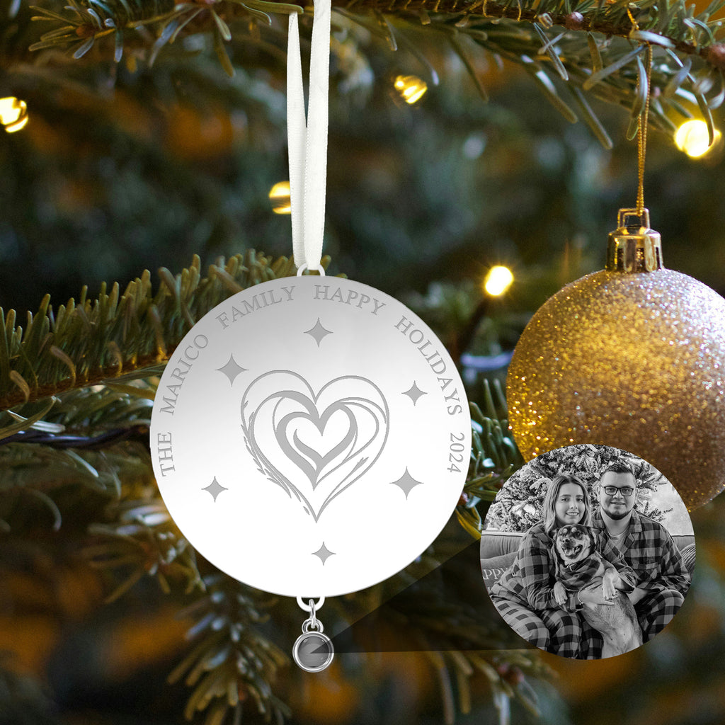 圣诞树圆形挂饰