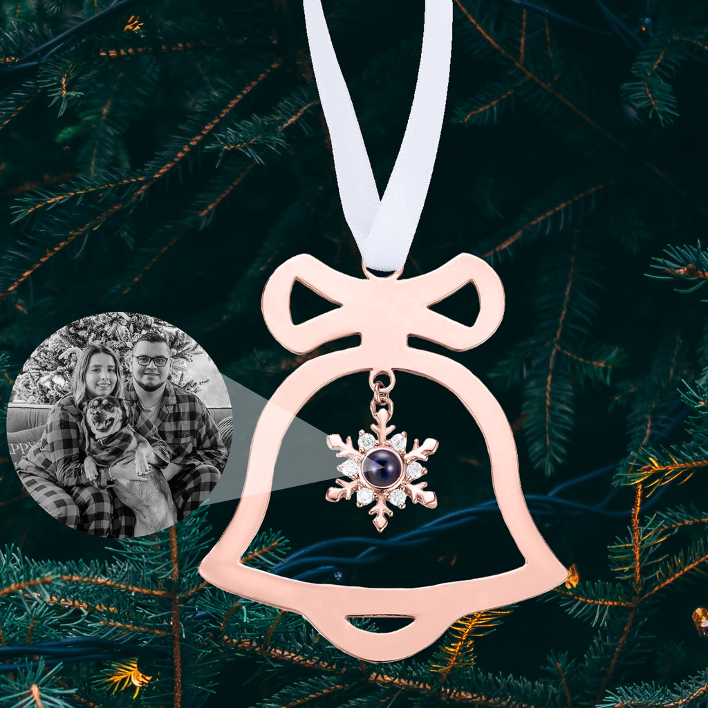 圣诞树铃铛投影挂饰