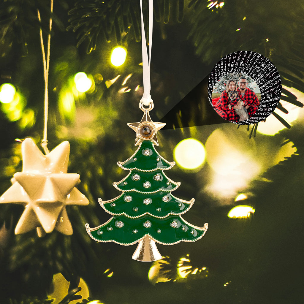 圣诞树投影挂饰