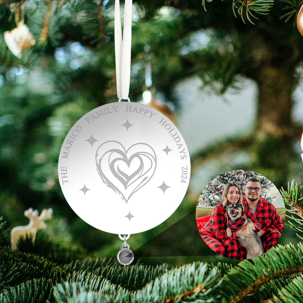 圣诞树圆形挂饰