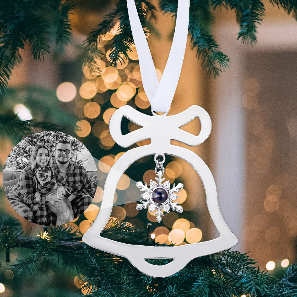 圣诞树铃铛投影挂饰