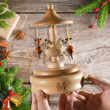 Load image into Gallery viewer, 旋转木马八音盒