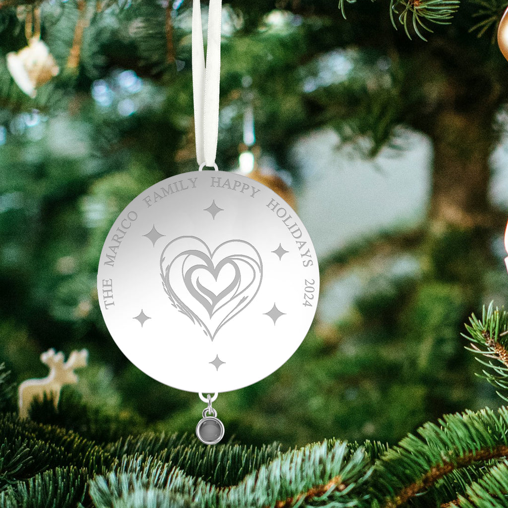 圣诞树圆形挂饰