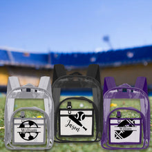 Load image into Gallery viewer, clear backpack