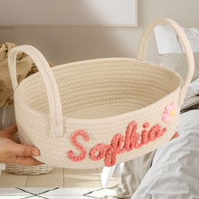 Load image into Gallery viewer, 棉绳储物篮