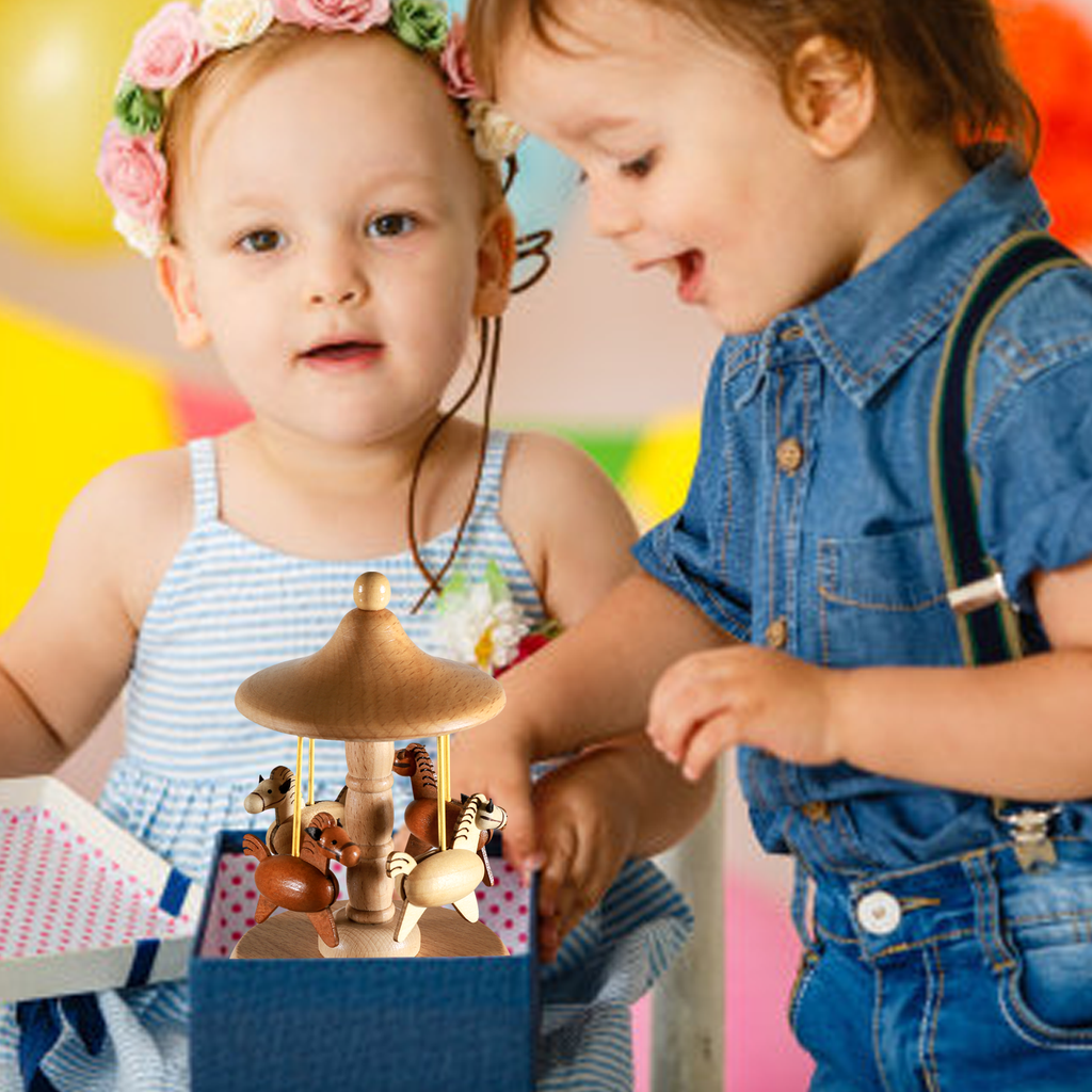 旋转木马八音盒