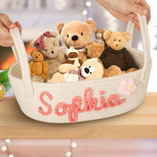 Load image into Gallery viewer, 棉绳储物篮