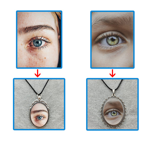 eyes necklace