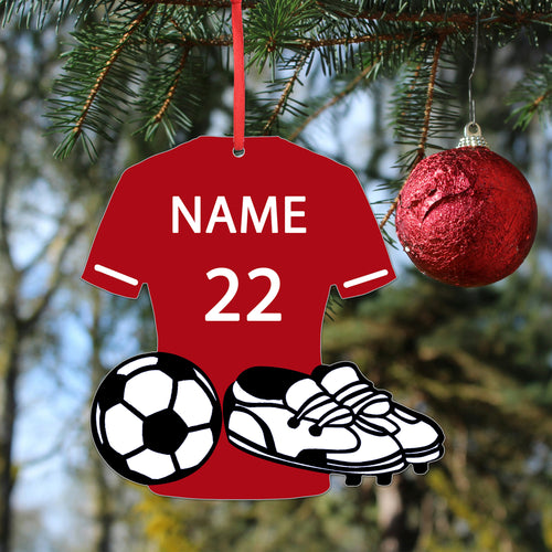 圣诞树足球挂饰