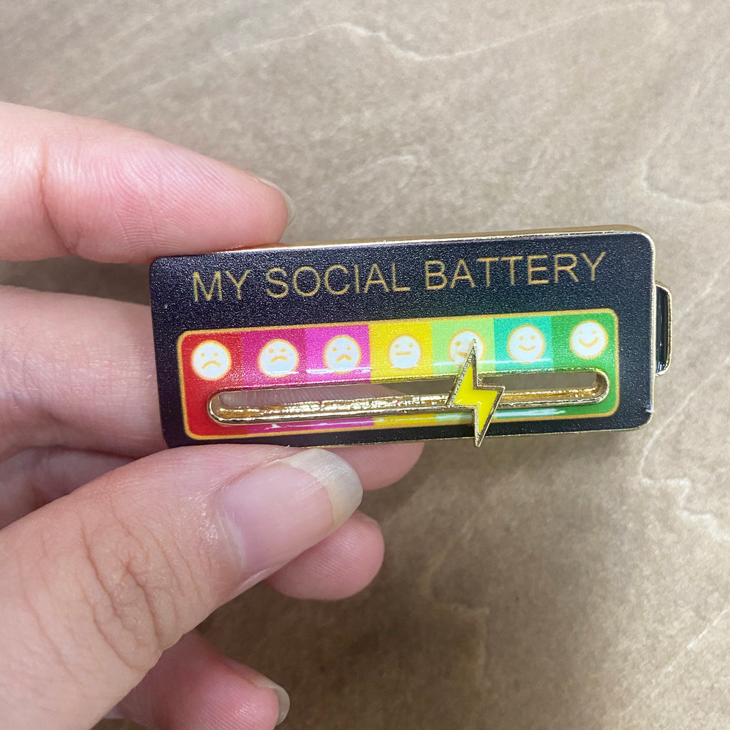 social battery pin