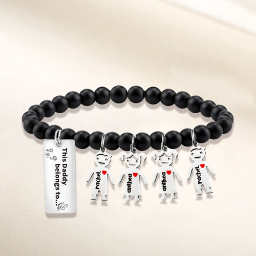 personalized kids bracelet