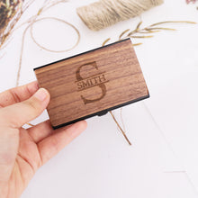 Load image into Gallery viewer, 木质名片夹