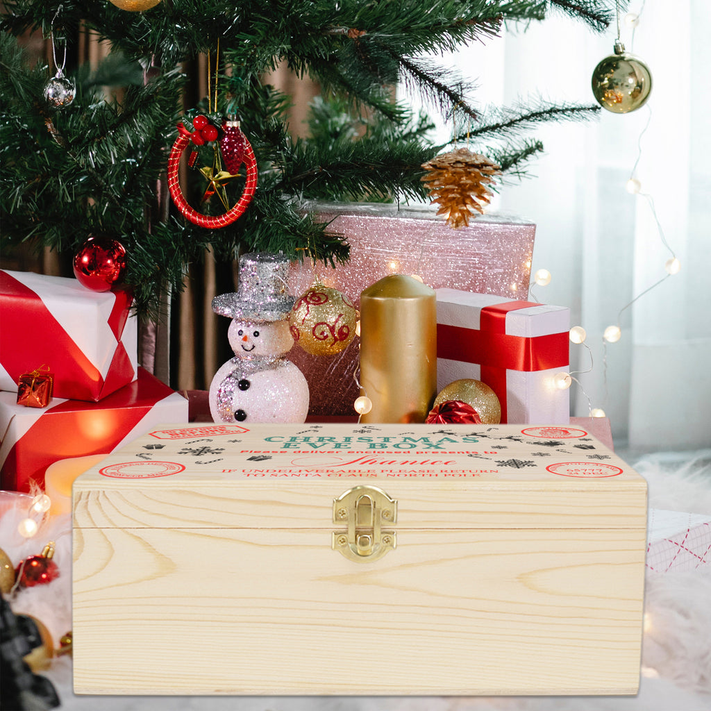 圣诞木箱