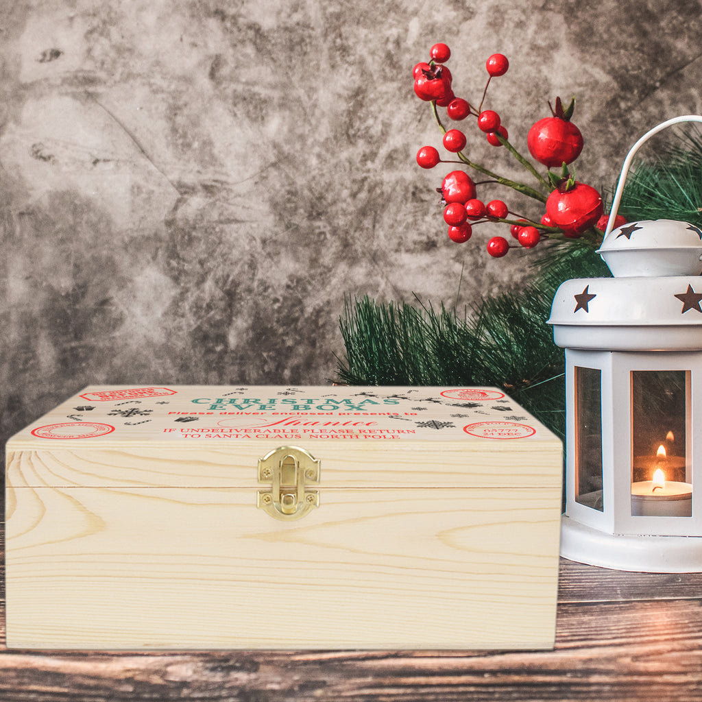 圣诞木箱