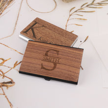 Load image into Gallery viewer, 木质名片夹