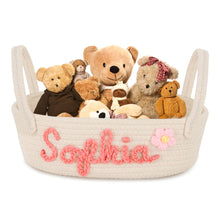 Load image into Gallery viewer, 棉绳储物篮