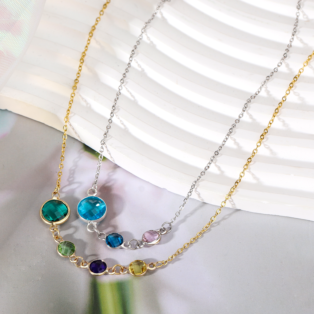 birthstone necklace