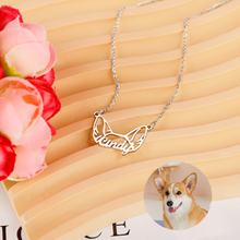 Load image into Gallery viewer, dog earrings necklace