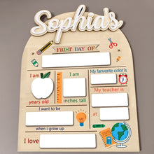 Load image into Gallery viewer, 开学第一天标志