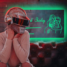Load image into Gallery viewer, 情侣镜灯