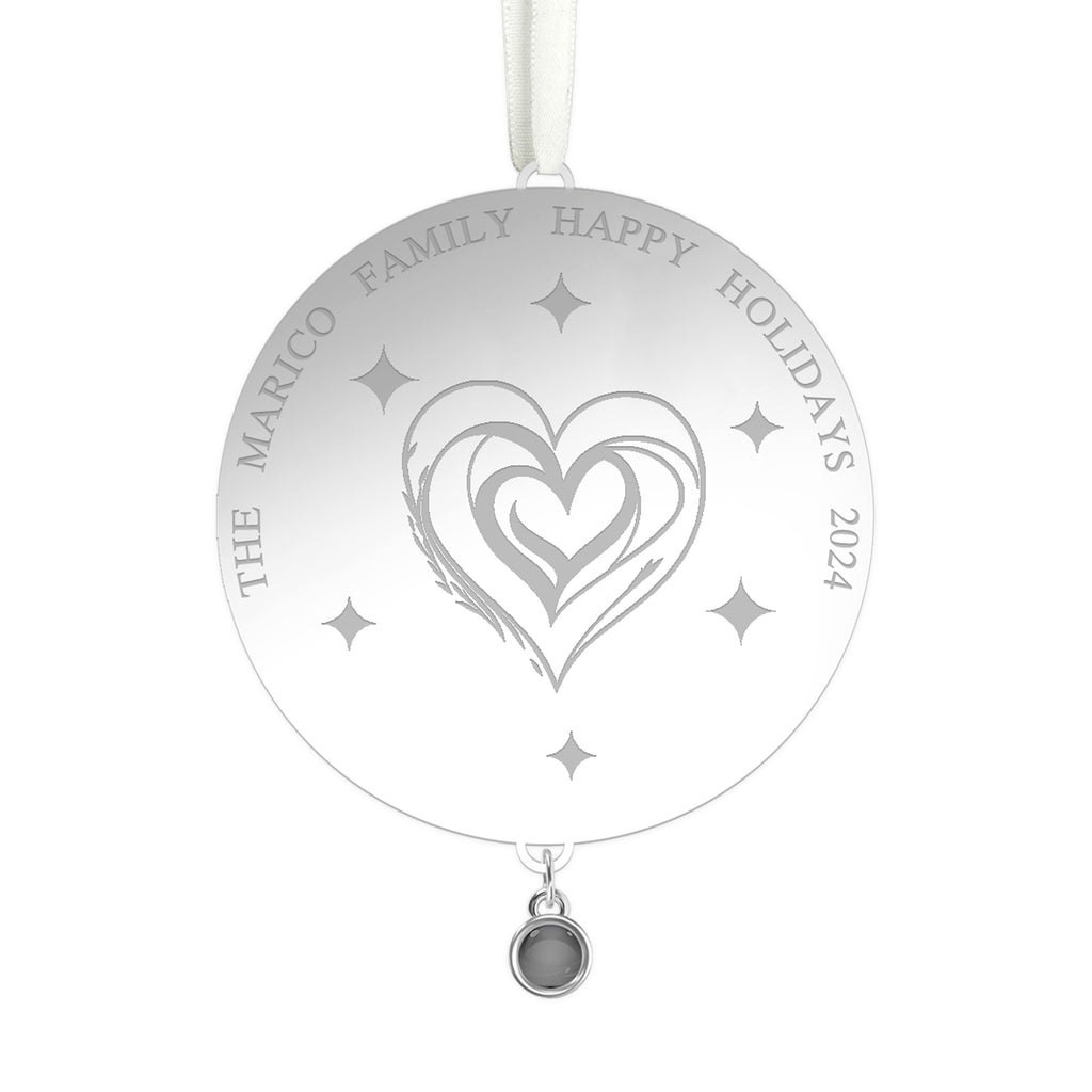 圣诞树圆形挂饰