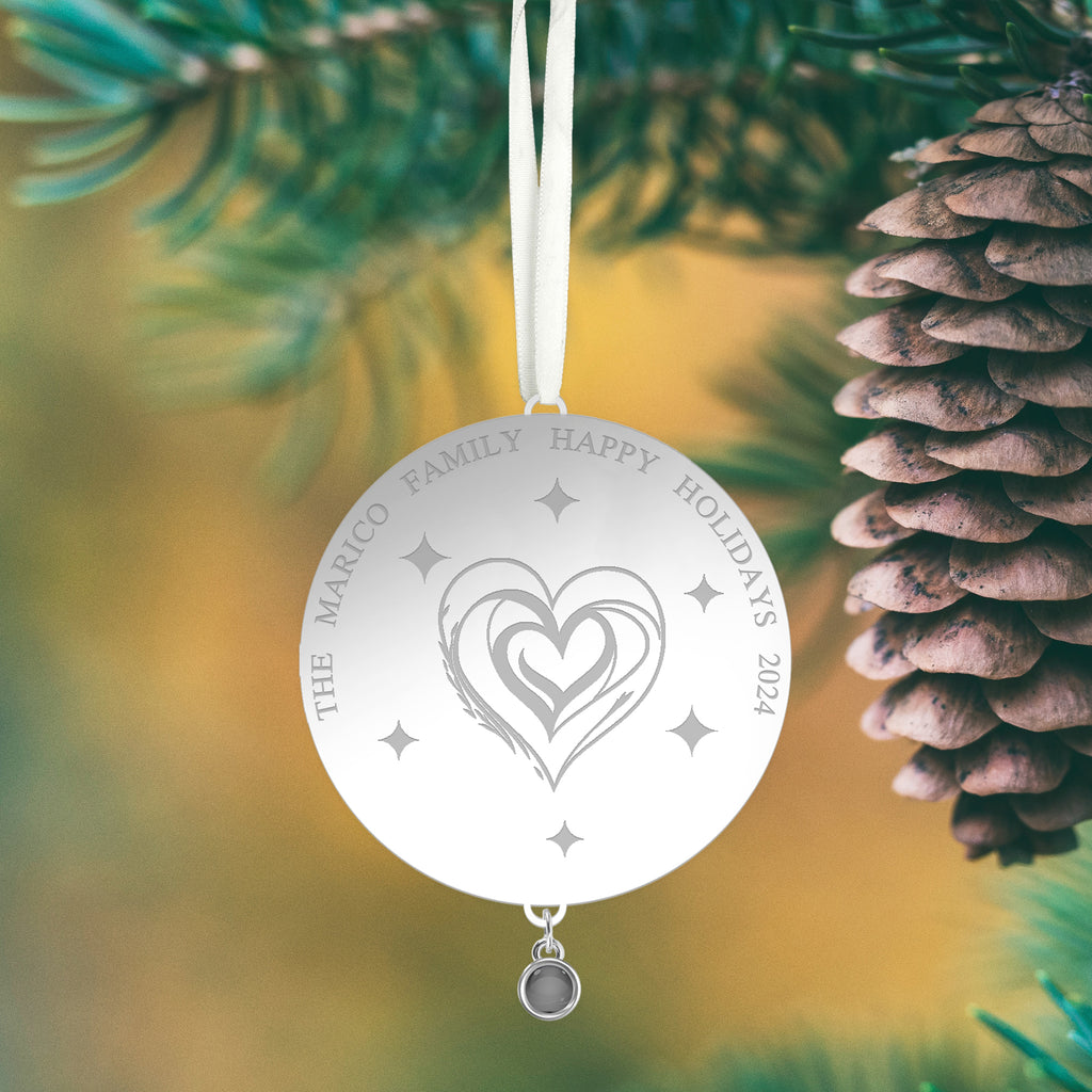 圣诞树圆形挂饰