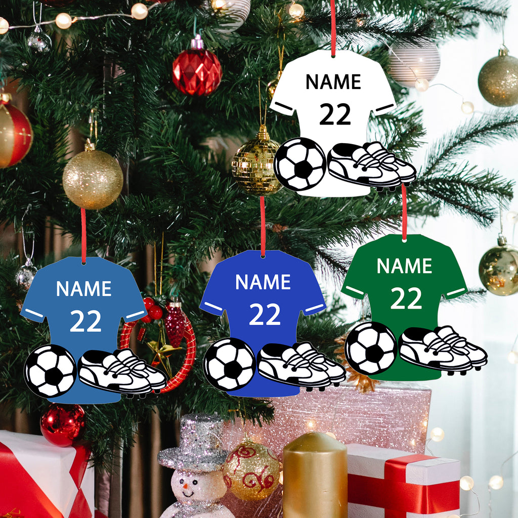 圣诞树足球挂饰