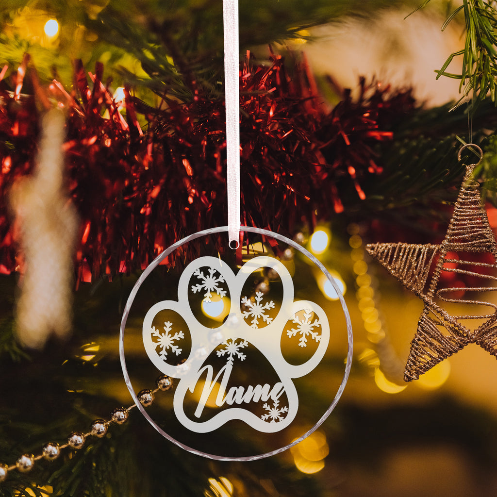 圣诞树狗爪挂饰