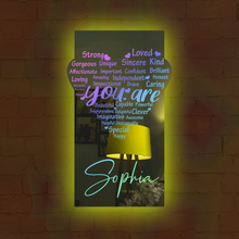 Load image into Gallery viewer, heart mirror led