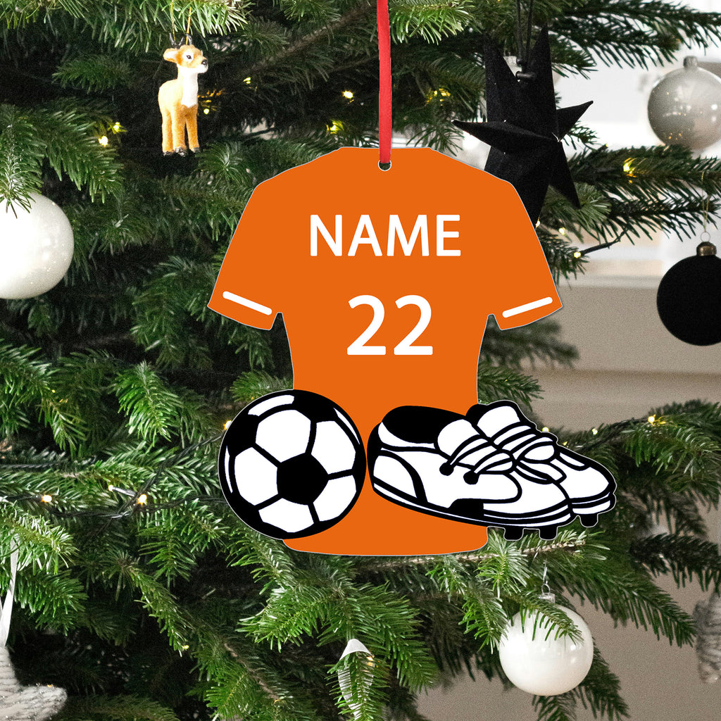 圣诞树足球挂饰