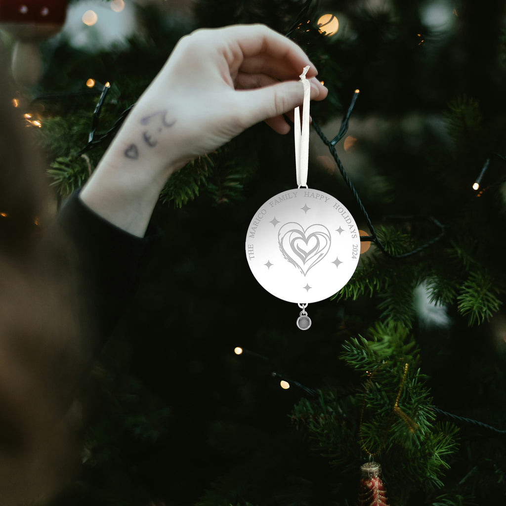 圣诞树圆形挂饰