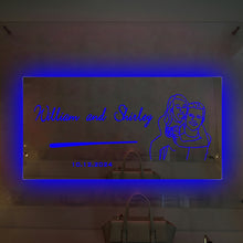 Load image into Gallery viewer, 情侣镜灯
