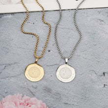 Load image into Gallery viewer, circle necklace