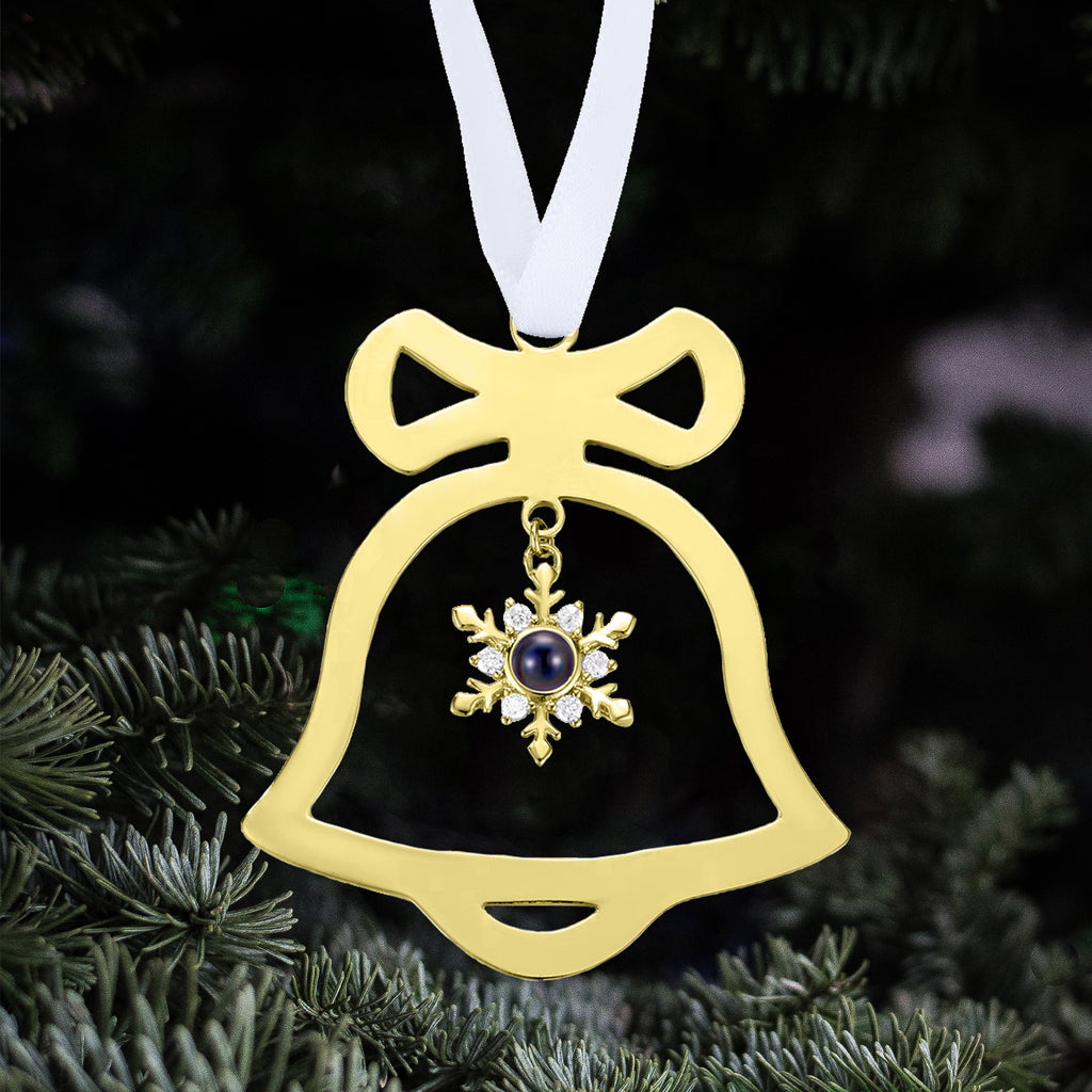 圣诞树铃铛投影挂饰