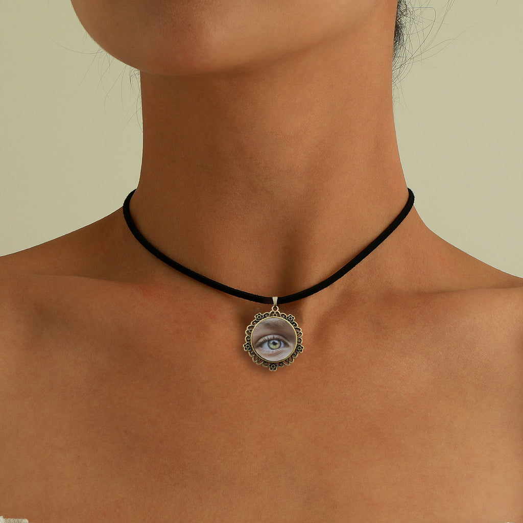 eyes necklace