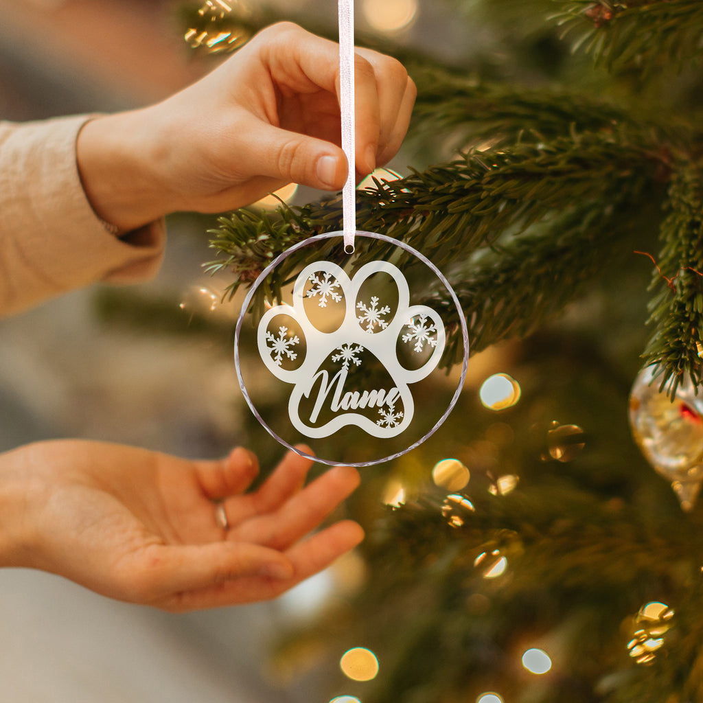 圣诞树狗爪挂饰