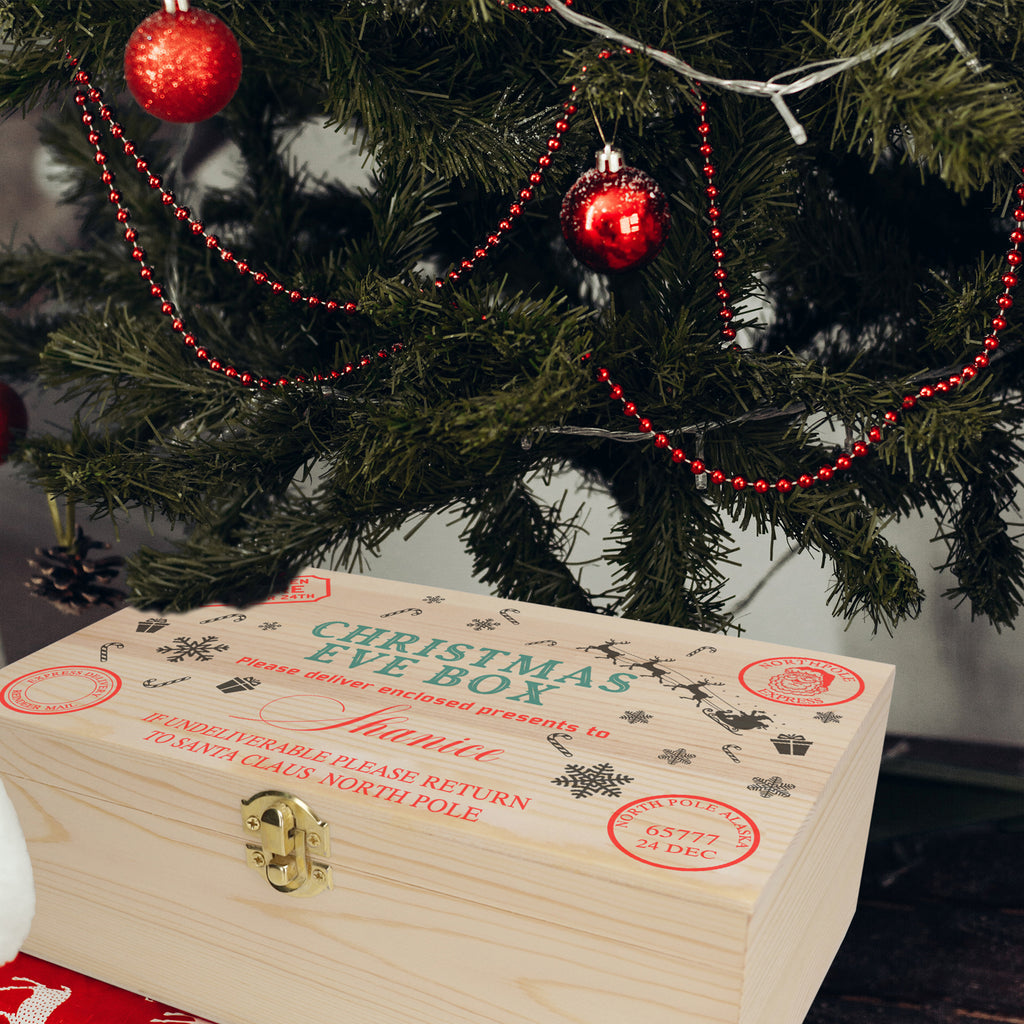 圣诞木箱