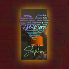 Load image into Gallery viewer, heart mirror led