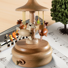 Load image into Gallery viewer, 旋转木马八音盒