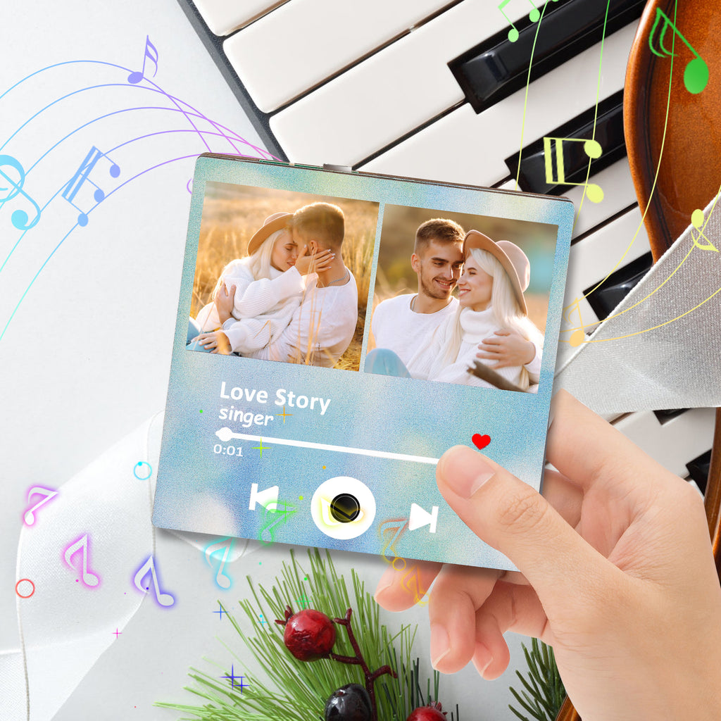 木质音乐冰箱贴