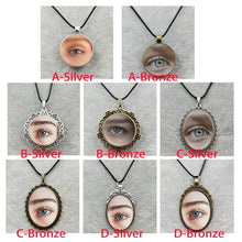 Load image into Gallery viewer, eyes necklace