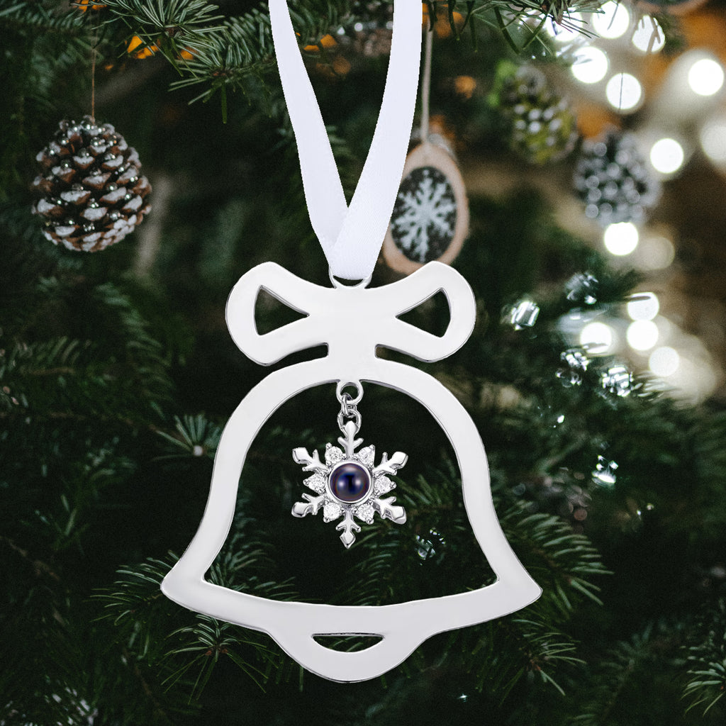 圣诞树铃铛投影挂饰