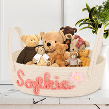 Load image into Gallery viewer, 棉绳储物篮