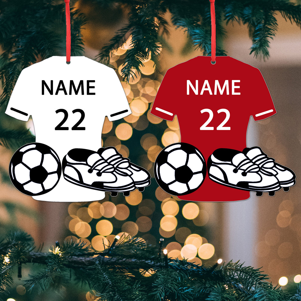 圣诞树足球挂饰